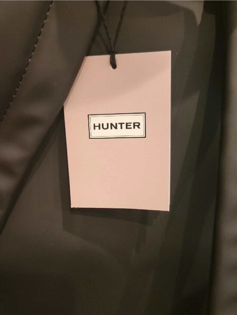 HUNTER Black Waterproof Roll-Top Backpack